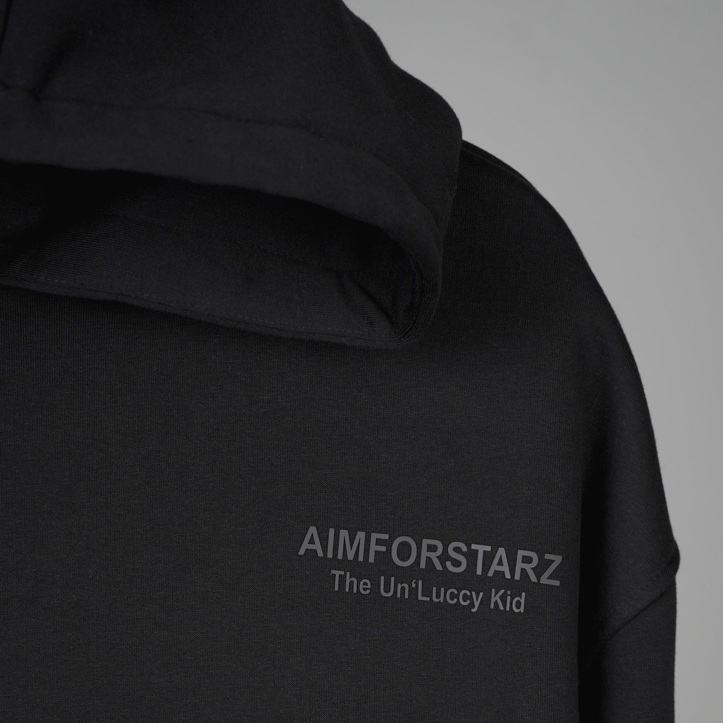 Oversize Hoodie Black on Black
