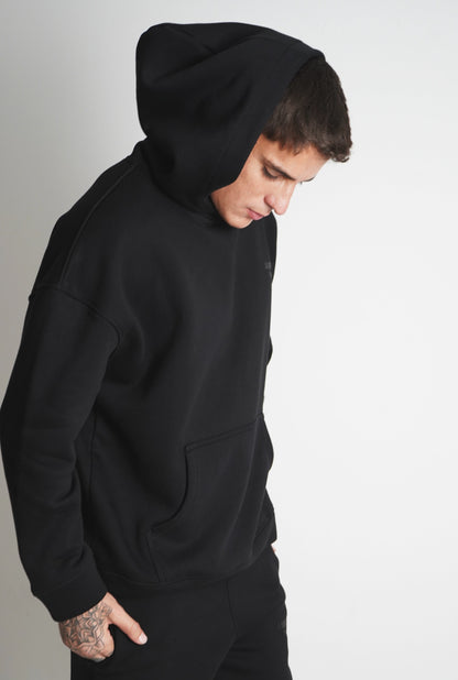 Oversize Hoodie Black on Black