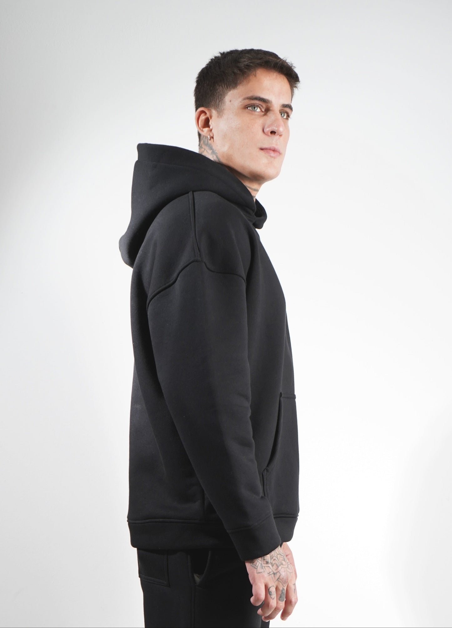 Oversize Hoodie Black on Black
