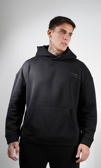 Oversize Hoodie Black on Black