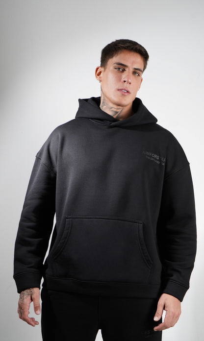 Oversize Hoodie Black on Black