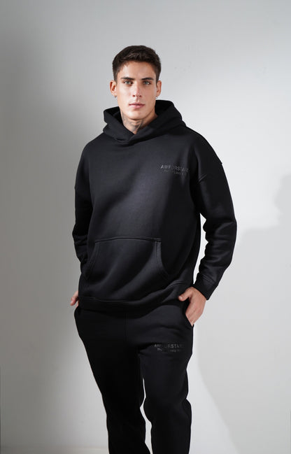 Oversize Hoodie Black on Black