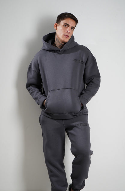 Anthrazit Oversize Hoodie